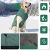 Autumn and Winter Pet Cotton-padded Jackets, Thickened Vests for Dogs, High-necked Warm Coats for Large, Medium and Small Dogs, Ski Suits