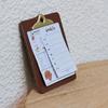 Miniature Menu Board Mini Clip Board with Menu Card Doll Accessory for 1/6 1/12 Doll Mansion Cafe Restaurant Scene