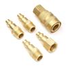 Quick Connector Air Fitting 1/4Inch NPT Industrial Brass Air Hose Fitting