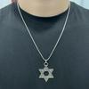 Men's Hexagram Pendant Necklace: Korean Fashion, Vintage Style, Street Hip Hop Accessory