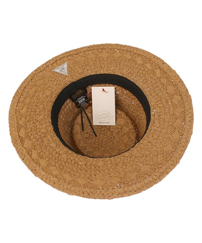 Yunibeosyeolkemiseuteuli Sanjose Bg Line Brown Panama Hat Panama Hat