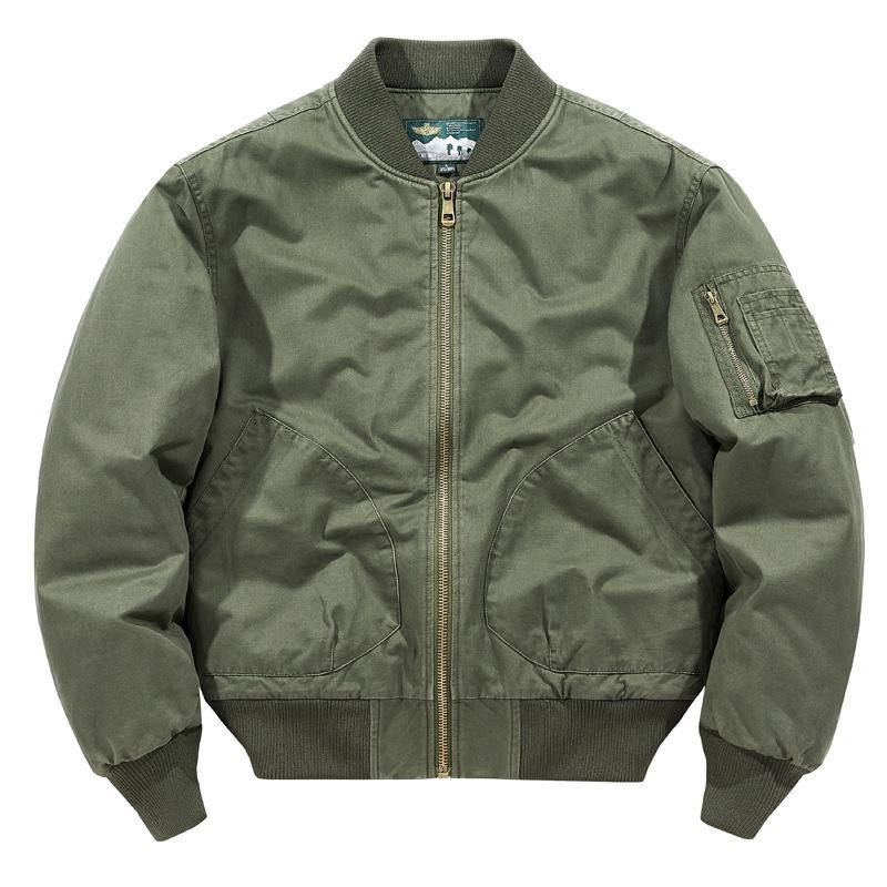 Winter Flight Cotton-padded Jacket Men's Thickened Casual Loose Cotton Clothes Warm Cotton Baseball Jacket Men