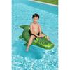 Jouet Gonflable Pour Enfants - BESTWAY - Crocodile - Vert - PVC - 148x67x29 Cm