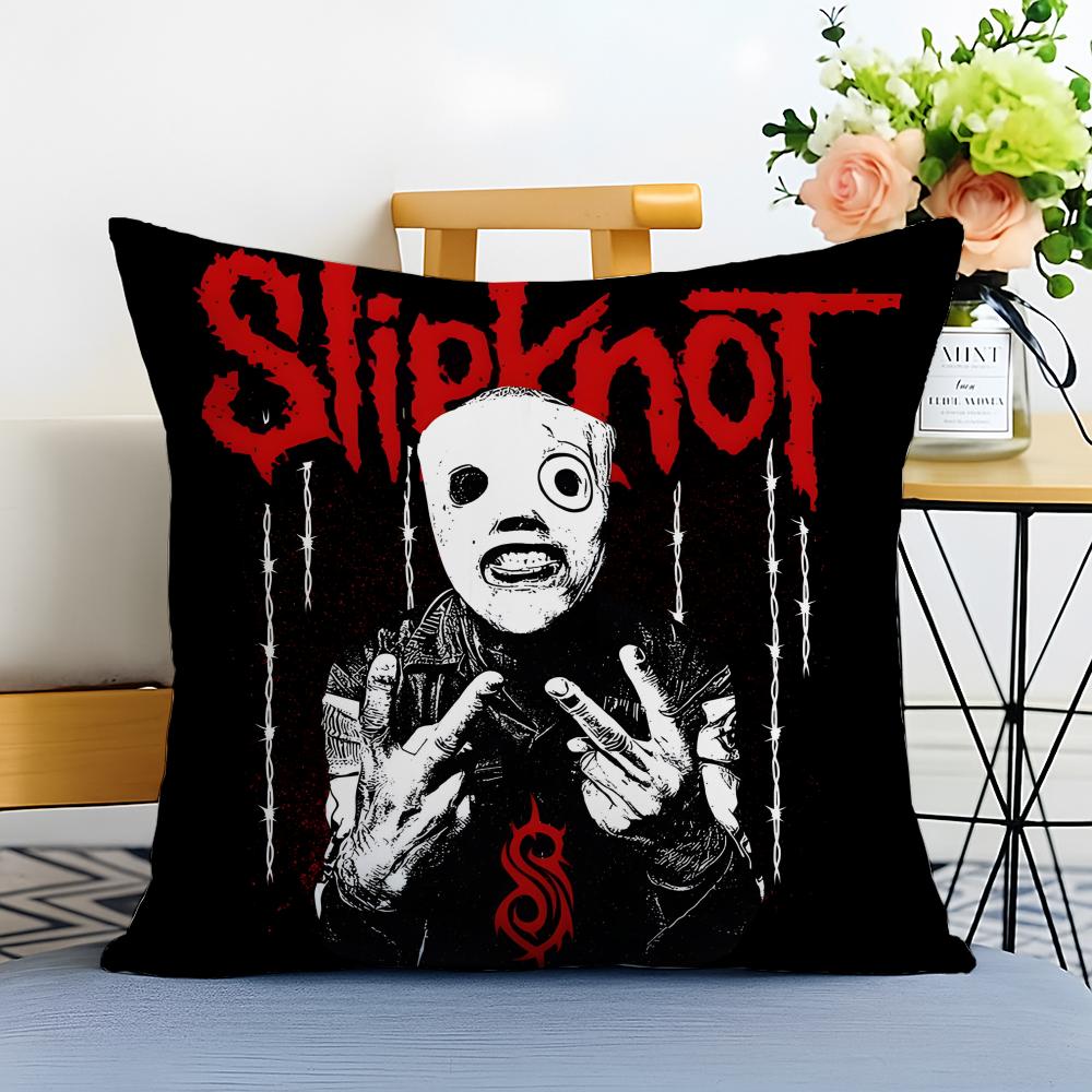 Slipknot Cushion Cover Washable Linen Pillowcase Soft for Sofa Bed Cozy Home Room Decor