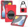 360 Rotating Stand Case For iPad 10.2" 2019 2020 2021 7th 8th 9th Generation Hybrid Cover With Pen Holder,Hand & Shoulder Strap
