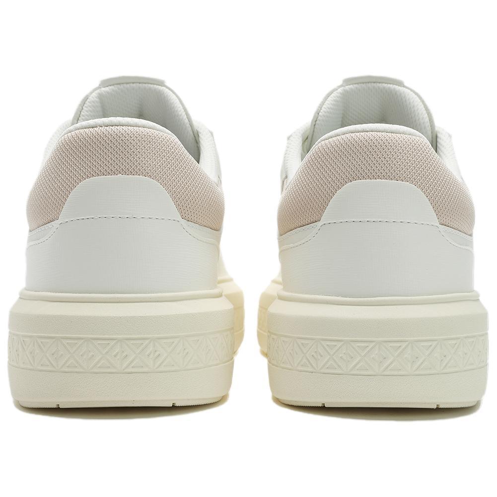 Fila BASELINE Abrasion Resistant Low Top Skateboard Shoes Women's White F12W522222FSC