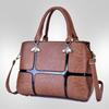 Handbag bag women's niche fashion style splicing women's bag high-end sense large-capacity shoulder messenger bag