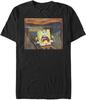 Nickelodeon Big & Tall Spongebob Squarepants Sponge Scream Heren Tops Korte Mouw T-shirt