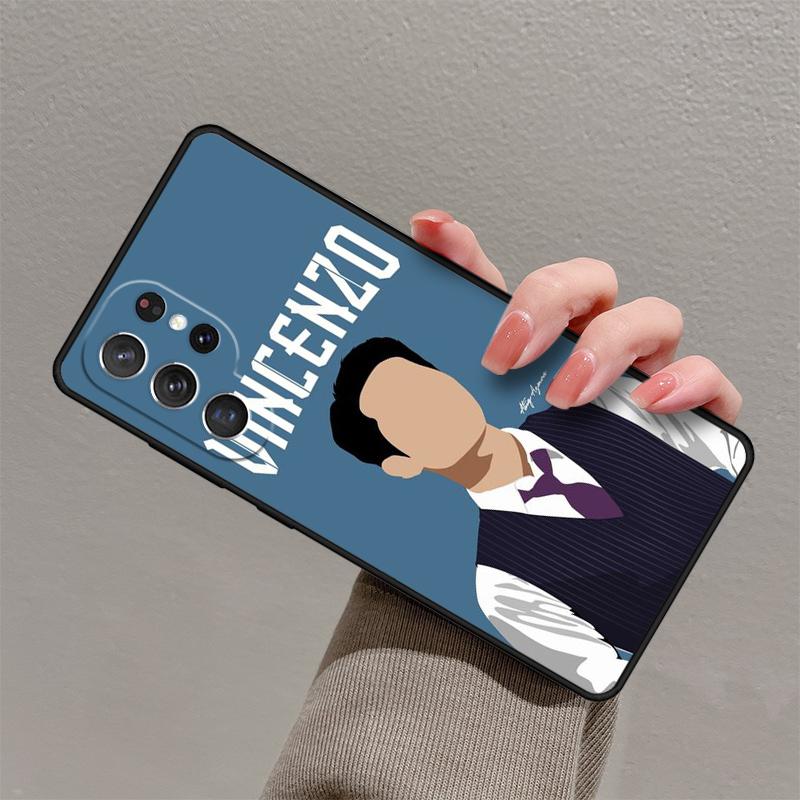 Vincenzo Cassano Kdrama Phone Case For Samsung Galaxy S25 S23 S30 S21 S20 FE S24 S22 Ultra Note 10 20 Plus Silicone Cover Lite