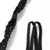Lady Purse Handle Belt Replacement Handbag Retro Woven Strap Shoulder Bag Handcraft Bag DIY Accessories Black/Gray/Beige