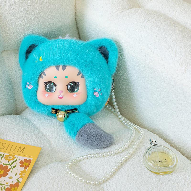 Alice Dreamland Plush Backpack Home Pendant for Girlfriends Birthday Gift Vinyl Face Rag Doll Messenger Bag