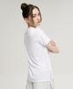 Leijibi Aero Touch Standard Fit Short Sleeve W T-Shirt Top Sleeve White