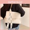 Popular Big Capacity Solid Color Handbag 2024 New Stylish Woman Chic Single Shoulder Slant Tot Bag
