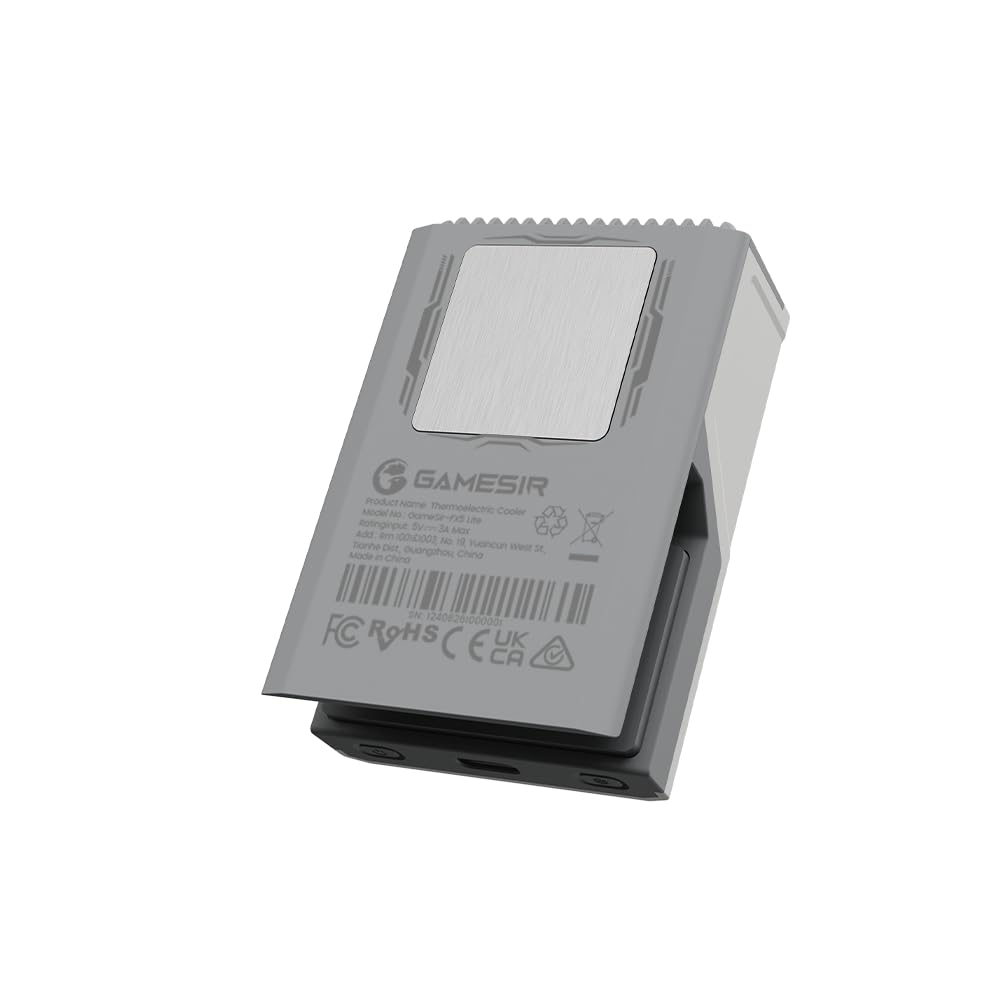 GameSir Fx5 Lite Smartphone Cooling Powered Mobile Cooler with Peltier Element Designed Exclusively for the X5 Wide Contact Three Cooling Smartphone