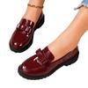 2025 New Fringed Mid-heel Retro Lofu Shoes