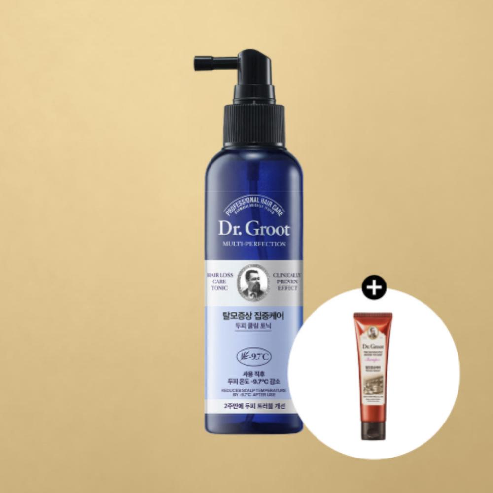 

Dr. Groot Multi-Perfection Cooling Scalp Tonic Ampoule 150ml + Free Brewer’s Yeast Shampoo