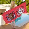 Classic Cartoon L-LINE F-FRIENDS Beach Towel Colorful Bath Towels For Girl Microfiber Quick Dry Sand Free Beach Gym Pool