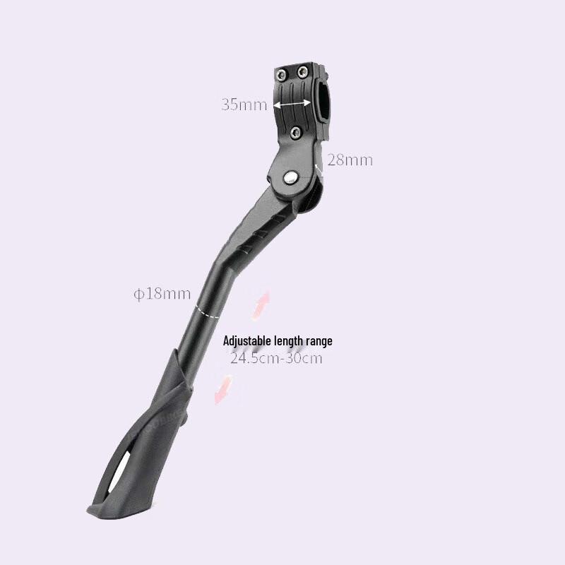 LiShi Adjustable Bicycle Kickstand for 24-29 Inch Wheels