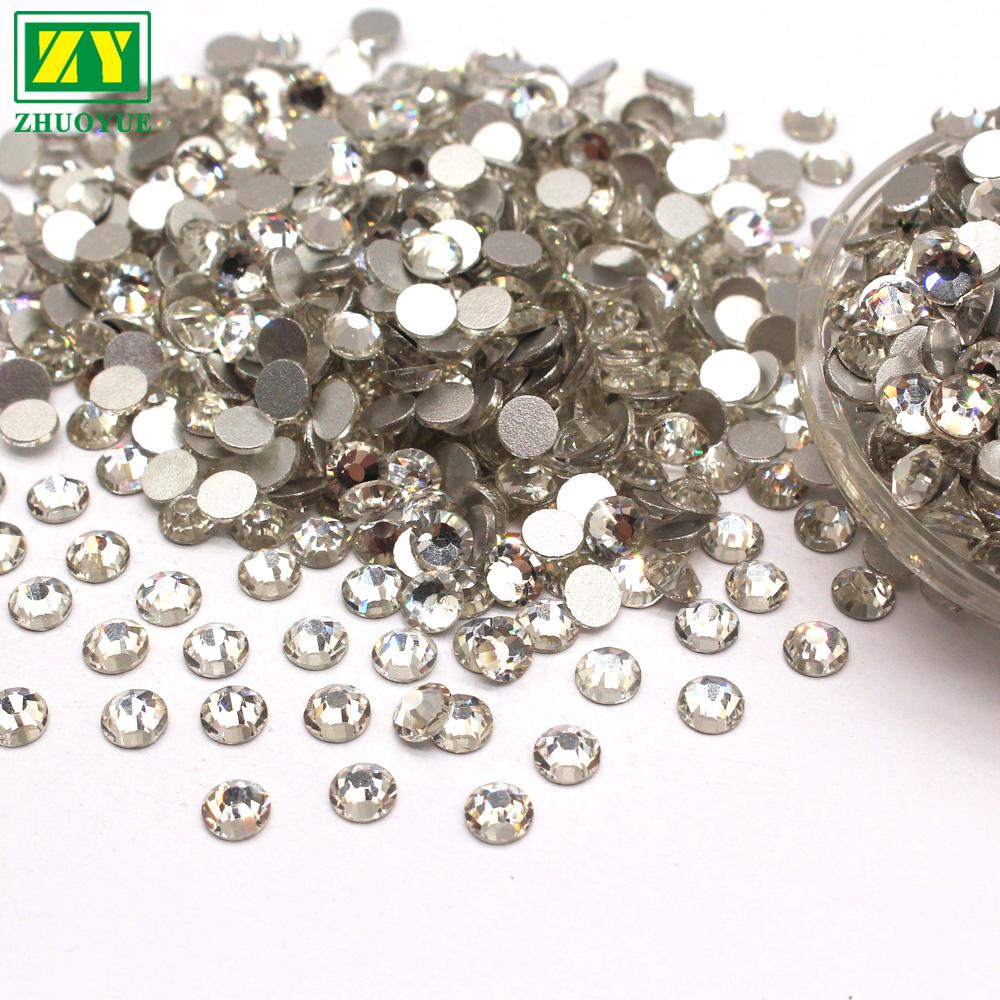High-quality Non Hot Fix Rhinestone Flat Back Rhinestone for Nail Art DIY Accessories Designer Rhinestone Transfer