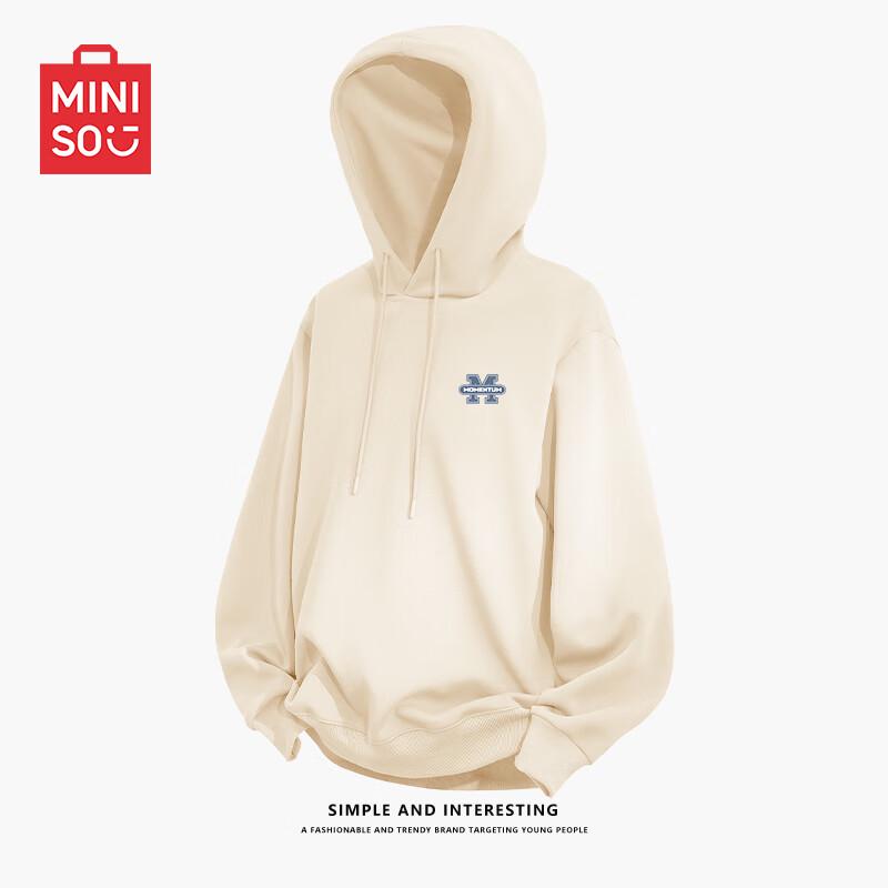 

MINISO Men s Loose-Fit Hooded Sweatshirt 5XL