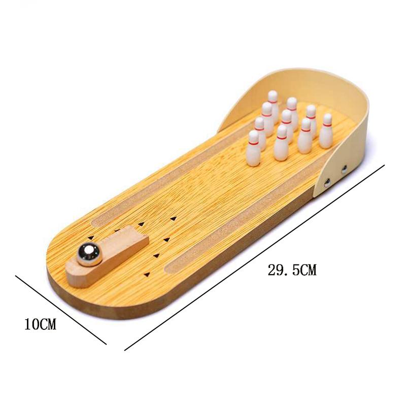 

Toys Table Top Mini Bowling Game Set Office Desk Stress Relievers For Adults Teens Anxiety ADHD Fidget Gifts Boys Girls