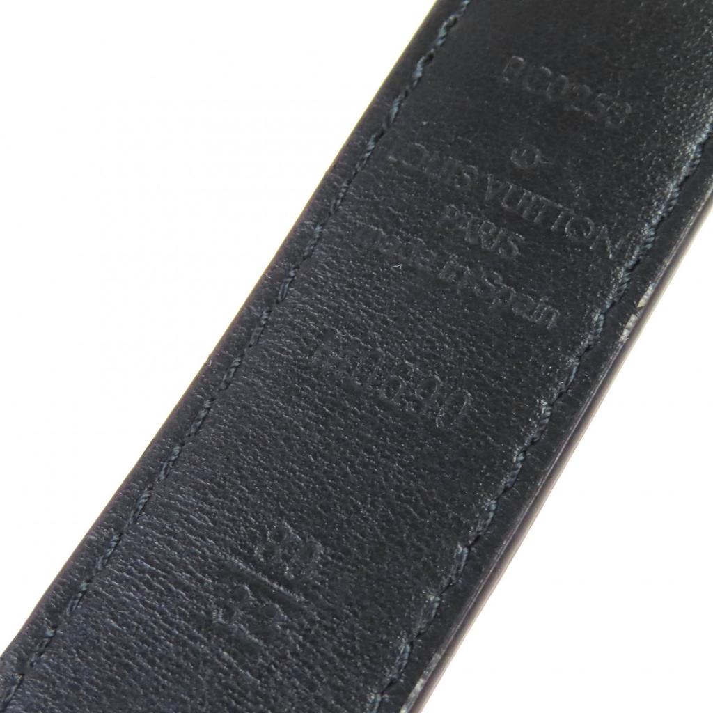 Great LOUIS VUITTON Belt My LV Chain Reversible Monogram Leather Belt  M0690 Used