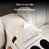 Nappa Leather Car Seat Back Armrest Tissue Holder M9