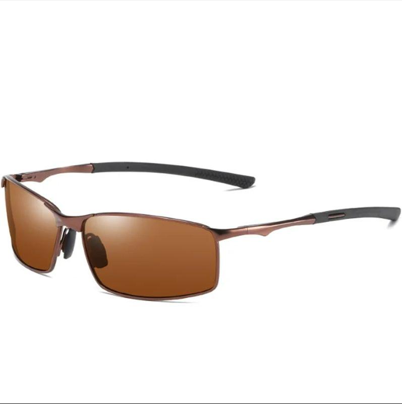 Anti-Glare Square Myopia Sunglasses Men Fashion Metal Driving Prescription Sun Glasses For Male 0 -0.5 -0.75 To -6.0