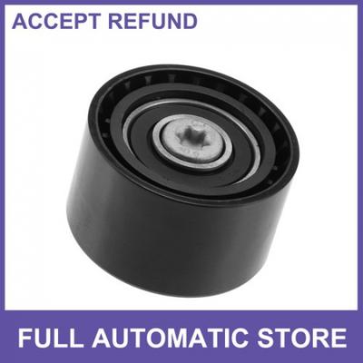 Car Accessory Drive Belt Idler Pulley Black Single  for BMW 528i 2009-2011