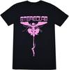 Stereolab Space Moth Black Cotton T-shirt Tops Tee