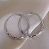 Fashion Stud Earrings with Large Hoop Designs, Women's New Style, High-end and Luxurious Style Ear Ring Accessories