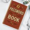 A5 Passwortbuch, Internetkonto- und Website-Login-Organizer, Notizbereich, Perfektes Passwortjournal zur Verwaltung der Cybersicherheit