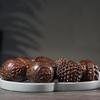 1Pair Sandalwood Handheld Ball Relief Walnut Handheld Ball Massage Exercise Healthcare Plaything Hand-Worn Ball