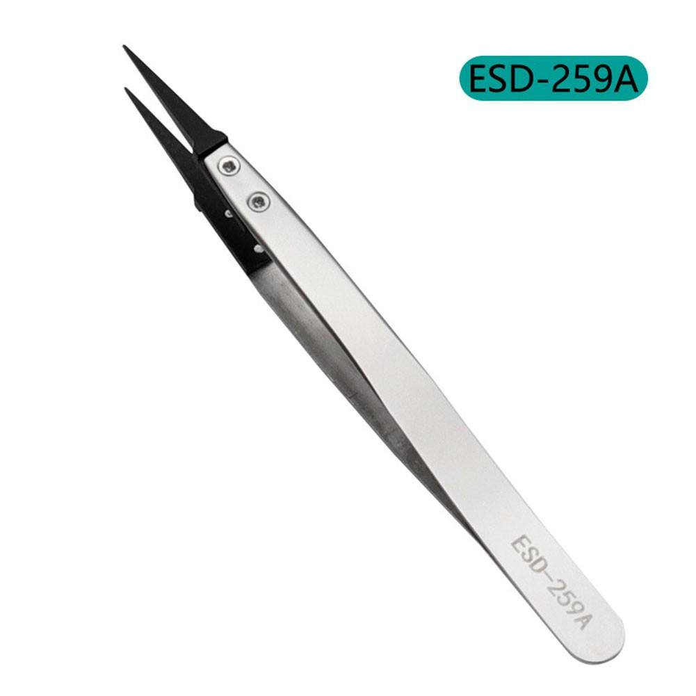 

1pcs Industrial Tweezers Curved Straight Detachable