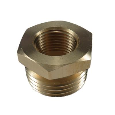 High Flows Copper Pipe Adapter 3/8 NPT Male To 3/4 GHT Female Threaded Joint Suitable for Strong Plumbing Applications
