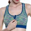 Sutien Sport Yoga Femei cu Fermoar Push up Vestă Lenjerie Intimă Sutien