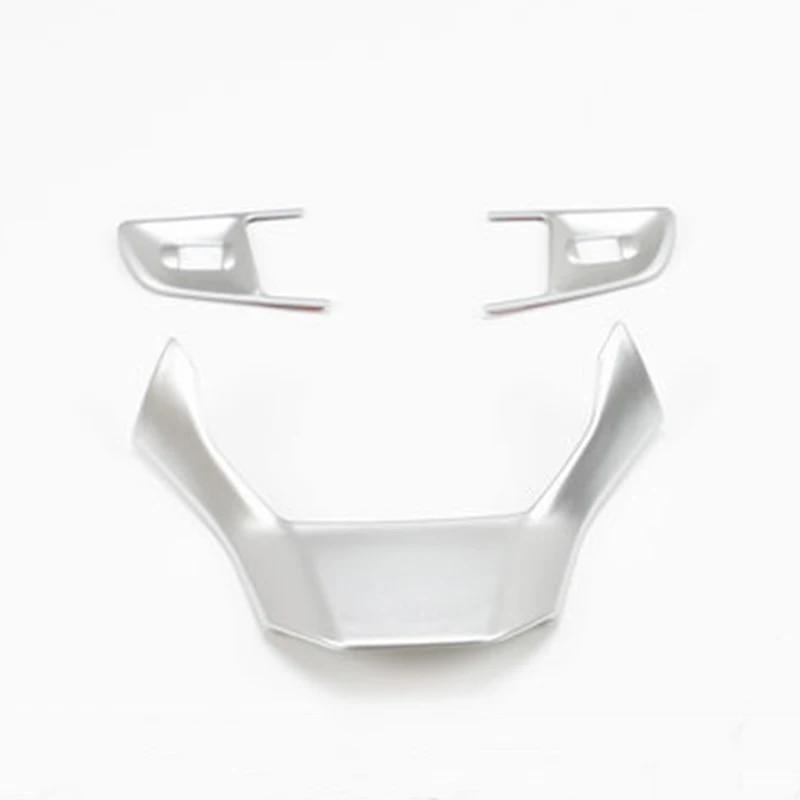 My Good Car Inner Decorative Chrome Steering Wheel Cover Insert Trim Sequined Decoration For Peugeot 408 2014-