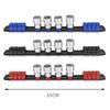 1/4in 3/8in 1/2in Sleeve Organizer Tray 350mm Socket Rack New Socket Holder  Hand Tools