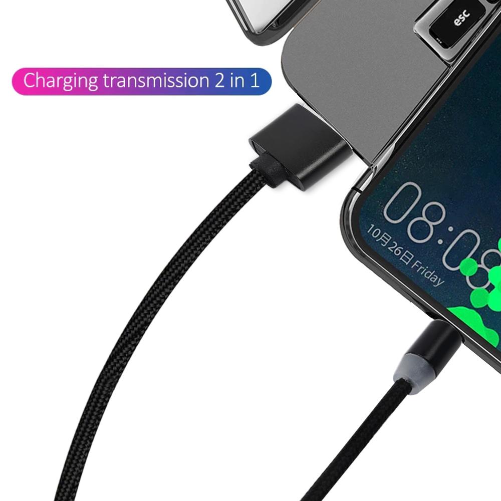 Magnetic USB Cable Fast Charging Type-C Cable Magnet Charger Data Charge Micro USB Cable Mobile Phone USB Cord for IPhone