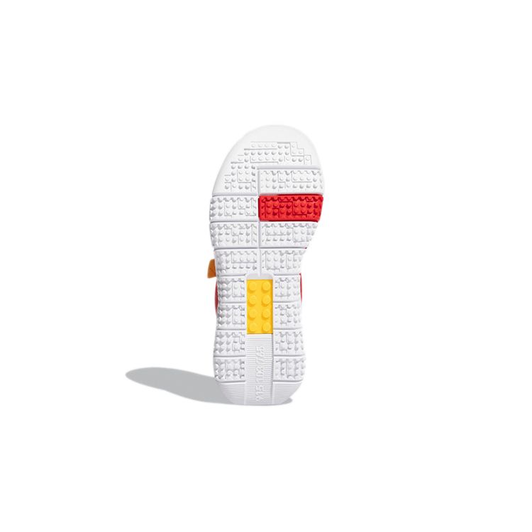 LEGO x Adidas Sport J Red Kids Sneakers Cloud-White Equipment-Yellow H01504