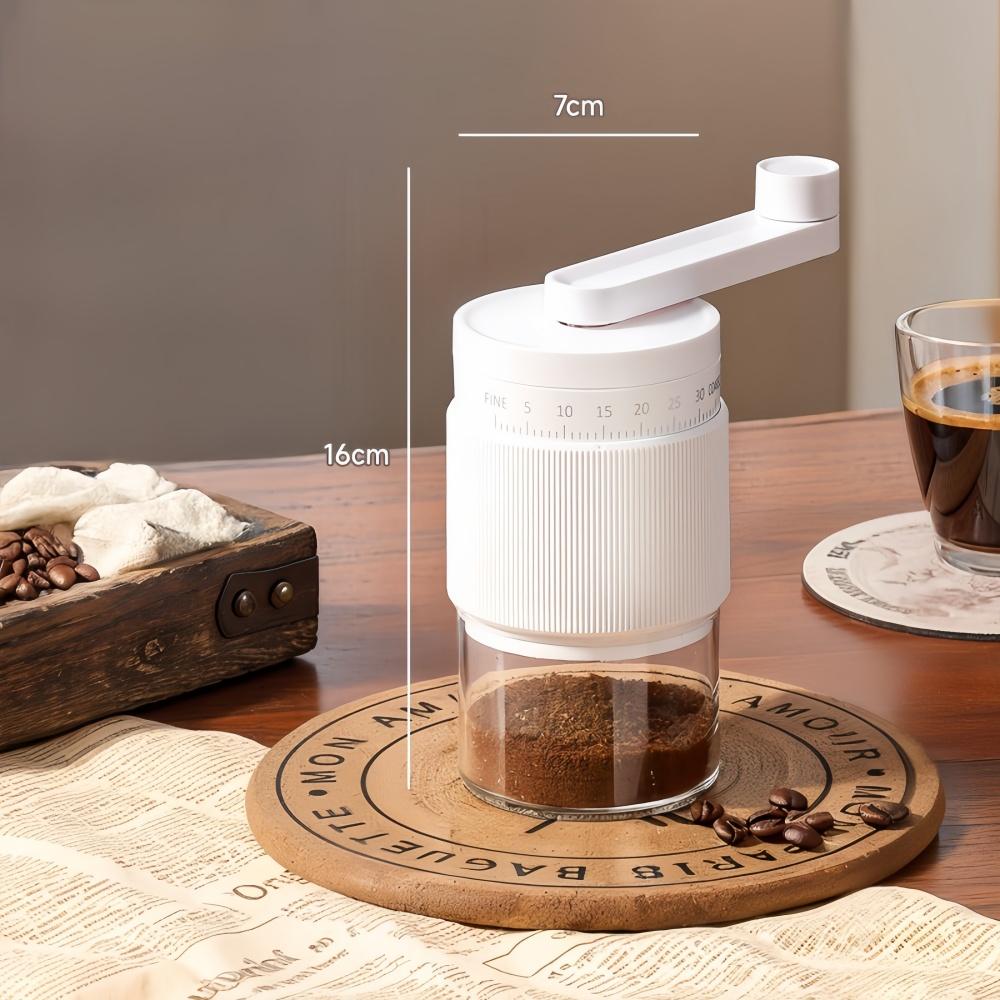 Manual Coffee Grinder External Adjustment Scale Ceramic Grinding Core Grinding Evenly Portable Home Professional Coffee Utensils