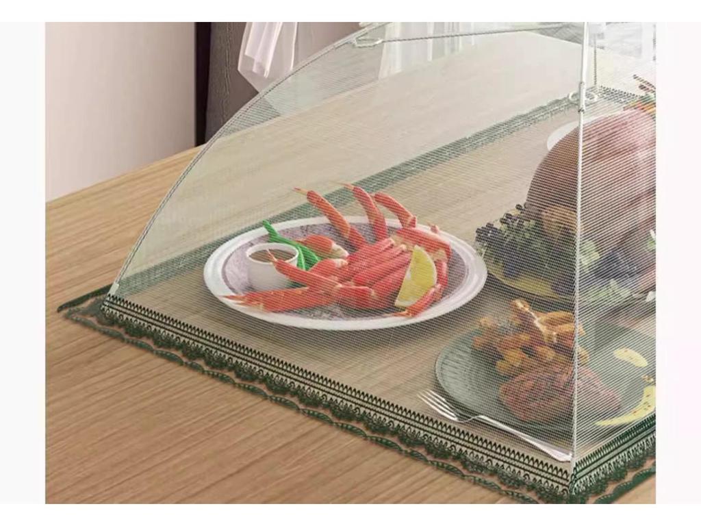 2025 Foldable Dustproof Food Cover for Table and Leftovers