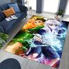 1pc Hunter X Hunter Killua and Gon Anime Chair Mat - Office Desk Carpet with Electric and Fire Design, Suitable for Home Decor, Gaming Room, Seasonal