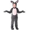 Children's Gray Plush Rabbit Halloween Costume Onesie Pajamas
