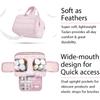 Large Capacity Cosmetic Bag Female Travel Wash Handbag Bathroom Partition Shower Makeup Pouch Waterproof Toiletries Organizer