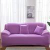 Elastic Sofa Slipcover Pure Color Universal Fit Full Wrap Couch Cover for Single Double 3 4 Seater Sofa