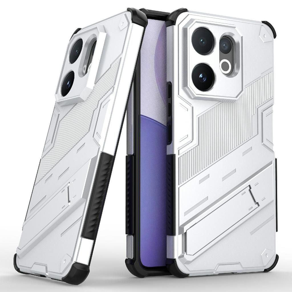 For vivo V60 5G Case PC+TPU Shockproof Phone Cover with Kickstand
