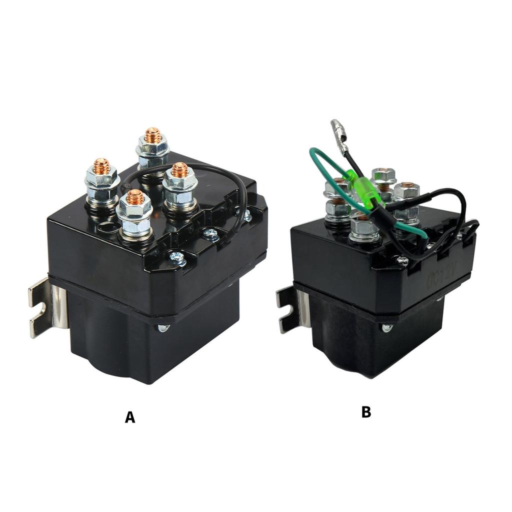 Waterproof Electric Winch Solenoid Relays With Wiring Set Designed For Terrain Vehicle Applications Relays Contactor