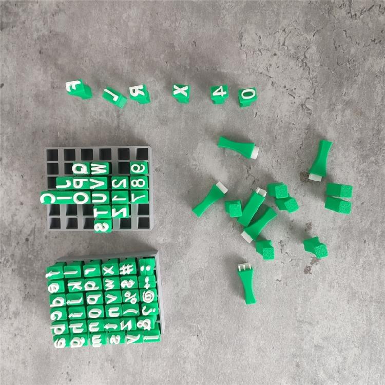 Educational Letter Stamper for Kids Art Craft Lowercase/Uppercase Plastic Stamper for Scrapbooking Journal