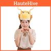 Wholesale Golden Dragon Head Hat For Photography Props And Performance Cartoon Style Plush Hat Year Mascot)